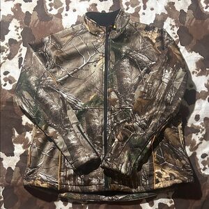 She Outdoor Camo Fleece Lined Jacket XL